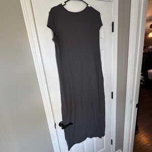 a new day Charcoal Midi Dress